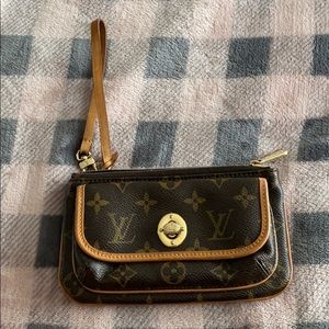 Louis Vuitton | Bags | Louis Vuitton Tikal Pochette Wristlet | Poshmark